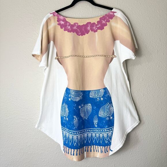 Vintage LA Imprints Bikini Body Beach Shirt Swim Cover One Size - Picture 3 of 4